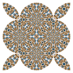 op art creative pattern, ornament, modern abstract floral background, original vector decoration