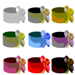 Collection of gift  box