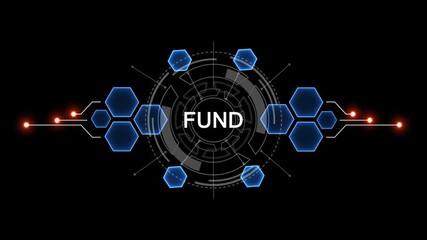 Global network connection concept digital technology fund business finance security innovation teamwork success data analysis machine learning artificial intelligence. 4k video  - Powered by Adobe