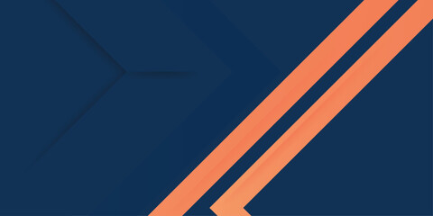 Dynamic interplay of blue and orange stripes creating a modern abstract background design. Vectors abstract graphic design.Can be used for banners, store discounts, business cards.Vector illustration.