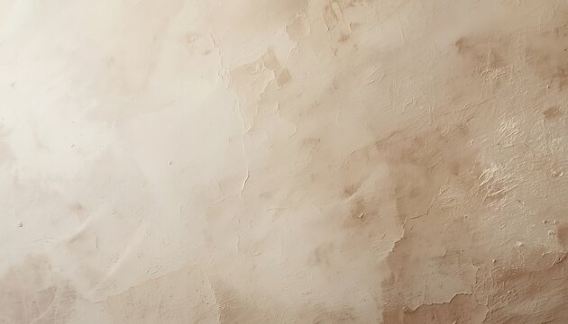 A detailed close-up of a rustic beige concrete wall with a subtle textured pattern