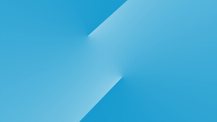 Minimal blue abstract background with smooth folded shapes and clean geometric layers. Soft gradient tones, modern corporate style, subtle depth and light shadow. minimalist backdrop for branding.