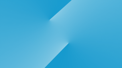 Minimal blue abstract background with smooth folded shapes and clean geometric layers. Soft gradient tones, modern corporate style, subtle depth and light shadow. minimalist backdrop for branding.