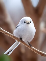 birds on a branch, generation AI 