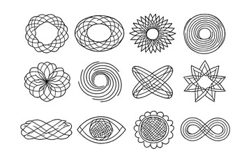 Abstract Geometric Shapes and Patterns