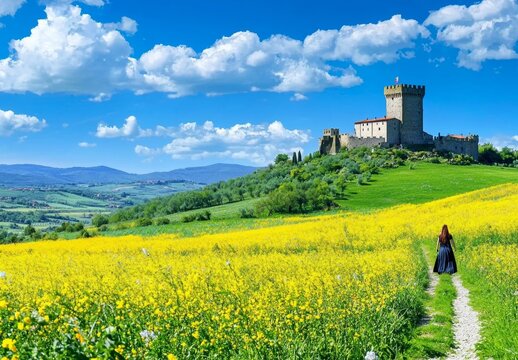 Discover the Historic Montecchio Vesponi Castle in Tuscany
