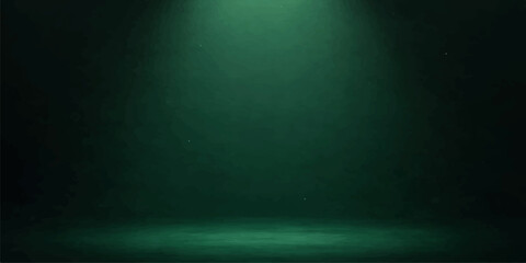 Obraz premium A dark green grunge background featuring an aged vintage paper texture and dirty canvas material provides an old textured wall design for an empty art backdrop