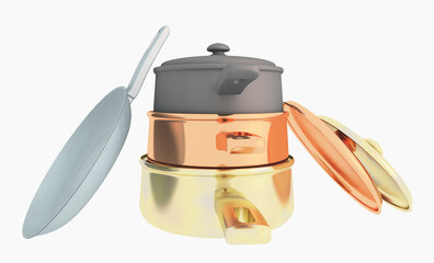 Kochgeschirr, Freisteller