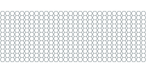 Intricate hexagonal pattern in a symmetrical arrangement