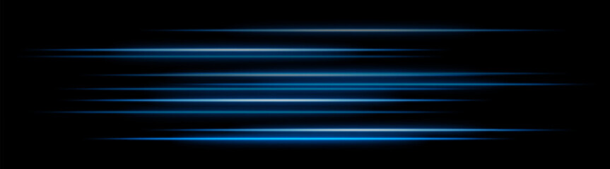 Multiple parallel glowing streaks creating a sense of speed and energy. Ideal for motion design, overlays, and light trail effects. © Кирилл Макаров