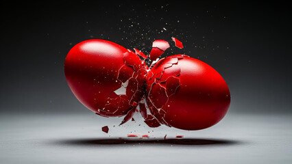 Dynamic Bulgarian Easter Egg Battle in Motion