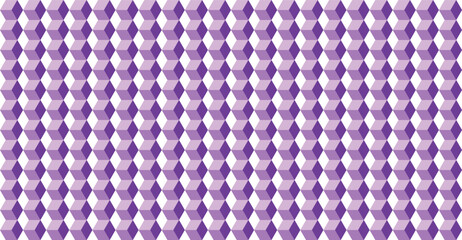 Vibrant purple geometric pattern with repeating diamond shapes