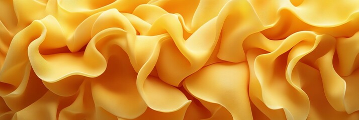 Elegant Sunflower Texture with 3D Waves, Light Yellow Harmony as a Seamless Abstract Background
