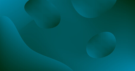 Abstract blue gradient background with Fluid Mesh on Copy Space