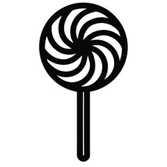 lollipop vector icon