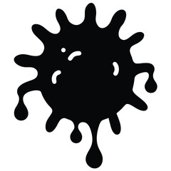 green goo vector icon