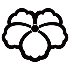 家紋です。中陰蔦といいます