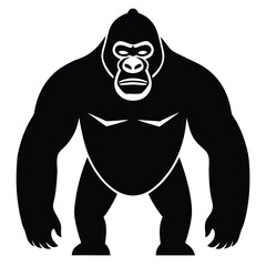 gorilla vector icon