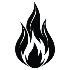 fire flame vector icon