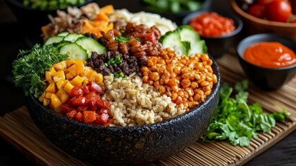 Experience a global vegan culinary celebration that showcases diverse cultures. 