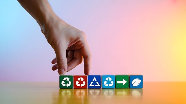 Person in a suit holding a digital graph showing upward growth - Powered by Adobe