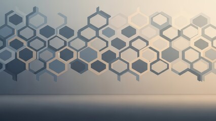Abstract honeycomb structure background, modern design