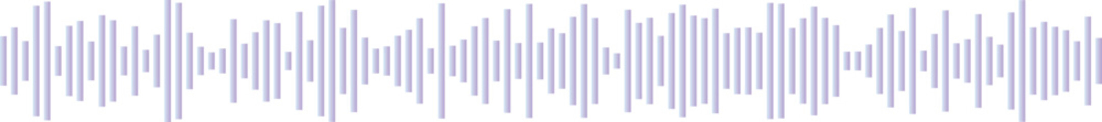 Obraz premium Waveform analysis of audio signal with peaks and troughs