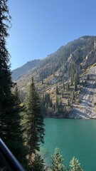 Kolsai Lakes, Almaty, Kazakhstan scenic landscape