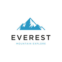 Iceberg logo template design with creative concept.