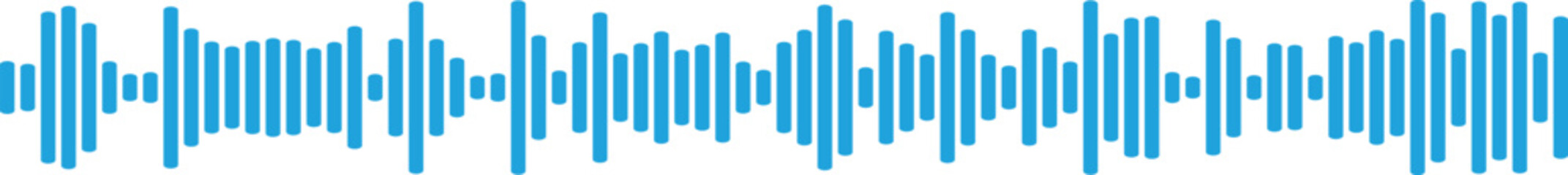 Obraz premium Sequential sound waves displaying consistent patterns