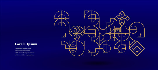 幾何学 抽象 サークル パターン 葉 テクスチャ 背景