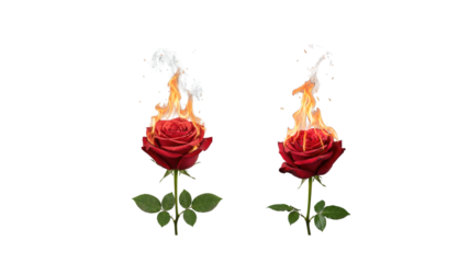 Burning Rose