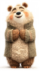 Bioluminescent Jellyfish Swimming Underwater, Animals in Nature, Close-Up, Marine Life, Concept Art