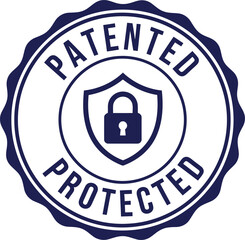 Patented Protected Shield Emblem for Security Branding