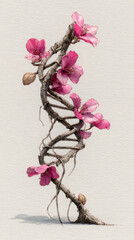 Bioluminescent Jellyfish Swimming Underwater, Animals in Nature, Close-Up, Marine Life, Concept Art