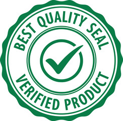 Best Quality Seal for Verified Products