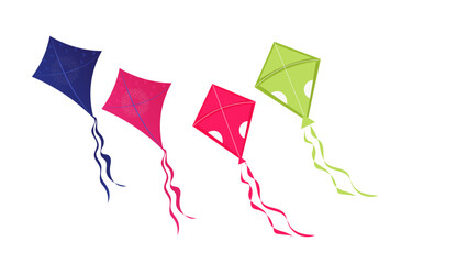 Obraz premium Happy Makar Sankranti Creative Social Media Post, Web Banner, Greeting, Print background 