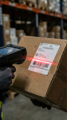 Warehouse barcode scanning process for efficient inventory management