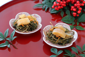 数の子　松前漬け