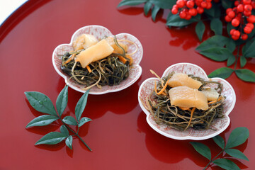 数の子　松前漬け