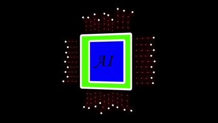  Neon Circle Lights with text in Square Frames Background VJ Loop in 4K. Creative trended colour abstract background VJ loop animation for you, choose