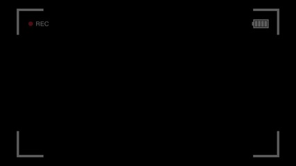 Camera Viewfinder Recording REC Overlay Screen Graphic Animation Loop - Powered by Adobe