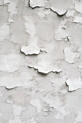 Distressed White Wall Texture with Abstract Decorative Details for Warm Background Photo Textures