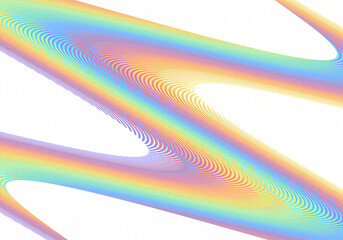 Futuristic Holographic Liquid Waves - 5K Precision Gradient Texture