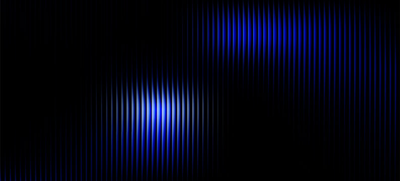 White-light blue-blue gradient with a glass effect on a black background &mdash; a futuristic look featuring cool glow, soft waves, and transparent layers that create a sense of motion.