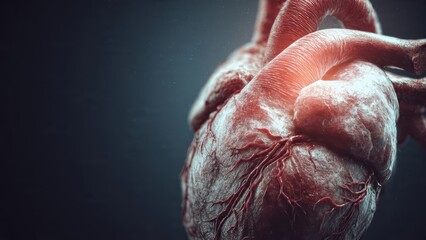 National american heart month concept highlighting cardiovascular health