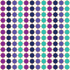 Ramadan Kareem Vibrant geometric pattern Islamic background