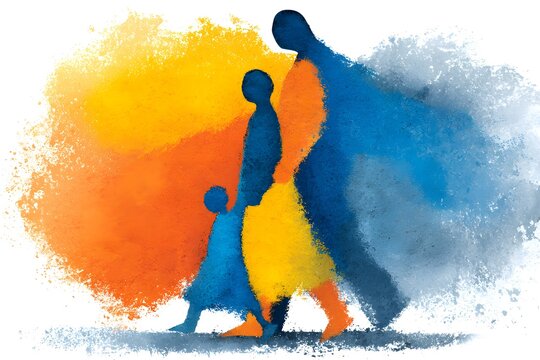 A involved parents community logo.