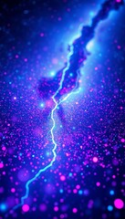 Quantum dust motes dance in synth-sky glow, Milky Way a fractured neon vein ,  ethereal,  interstellar