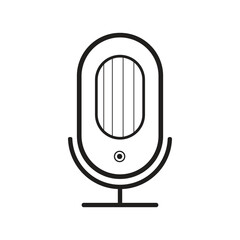 variant microphone icon. Karaoke mic. Podcast microphone. web and mobile icons.